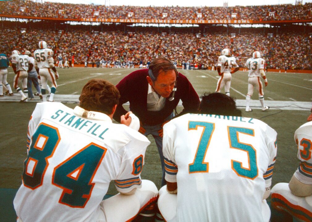 1972: Miami Dolphins achieve perfection